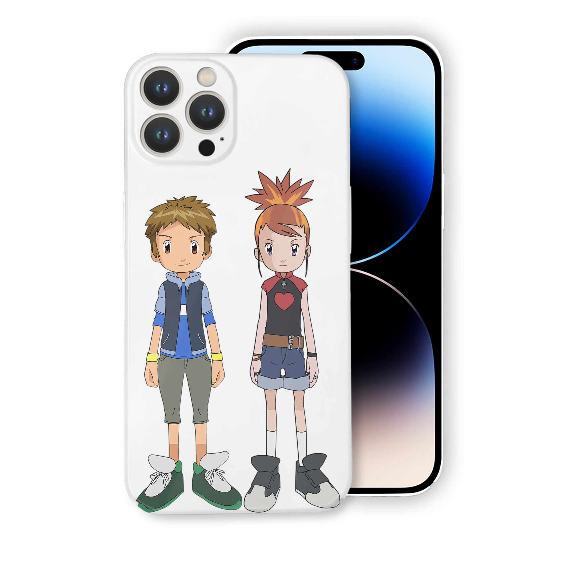 （画像用） Digimon デジタルモンスター/デジモン 【iPhone 14シリーズ対応】ハードケース